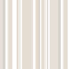 SY33964 Step Stripe Wallpaper Light Beige, White Simply Stripes 2 Norwall Wallcovering