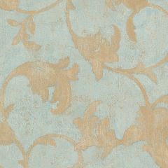 TE29309 Veneto Wallpaper Metallic Gold, Turquoise Beige, Teal Texture Style 2 Norwall Wallcovering