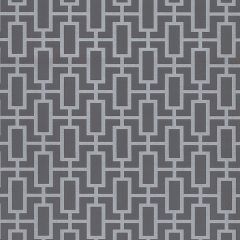 TU27088 Luxor Print Wallpaper Metallic Silver, Grey Shades Norwall Wallcovering