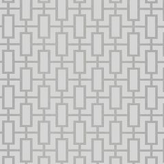 TU27089 Luxor Print Wallpaper Metallic Silver, Grey Shades Norwall Wallcovering