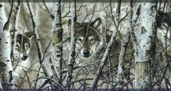 The Winter Wolf Wallpaper Border