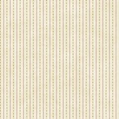 Welcome Home Dots W/ticking Stripe Wallpaper