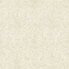 Welcome Home Distressed Damask Wallpaper