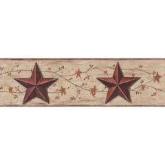 Welcome Home Barn Star & Vine Border