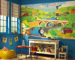 Thomas the Tank Wall Mural