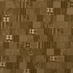 York Textures Patchwork Wallpaper Dark Taupe