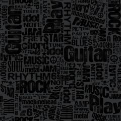 Boys Will Be Boys Rocker Text Wallpaper