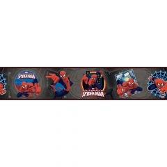 Boys Will Be Boys Ultimate Spiderman Badge Border