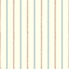 Boys Will Be Boys Stitching Stripe Wallpaper