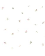 AB27626 Camille's Mini Wallpaper Red, Green Abby Rose 3 Norwall Wallcovering