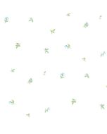 AB27627 Camille's Mini Wallpaper Blue, Green Abby Rose 3 Norwall Wallcovering