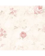 AB27661 Morning Dew Wallpaper Soft Pink, Green, Cream Abby Rose 3 Norwall Wallcovering
