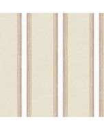 AB42412 Shabby Stripe Wallpaper Taupe, Purple, Green Abby Rose 3 Norwall Wallcovering