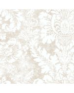 AB42421 Valentine Damask Wallpaper Taupe Abby Rose 3 Norwall Wallcovering