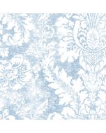 AB42422 Valentine Damask Wallpaper Blue Abby Rose 3 Norwall Wallcovering