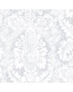 AB42424 Valentine Damask Wallpaper Grey Abby Rose 3 Norwall Wallcovering