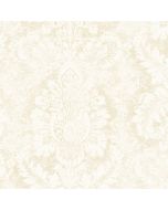 AB42427 Valentine Damask Wallpaper Cream Abby Rose 3 Norwall Wallcovering