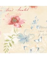 AB42432 Memento Wallpaper Cream, Beige, Ochre, Red, Blue Abby Rose 3 Norwall Wallcovering