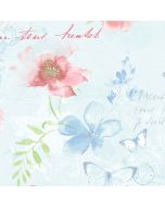 AB42433 Memento Wallpaper Blue, Pink Abby Rose 3 Norwall Wallcovering