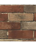 BG21584 Photo Brick Wallpaper Orange, Tan, Brown Fresh Kitchens 5 Norwall Wallcovering