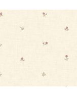 CG28855 Rose Buds Wallpaper Beige, Red, Green Garden 2 Norwall Wallcovering