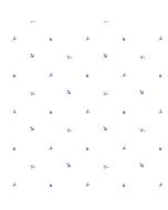 CK36601 Mini Leaf Wallpaper Blue CREATIVE KITCHENS Norwall Wallcovering