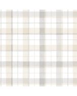 CK36627 Linen Plaid Wallpaper Grey, Beige CREATIVE KITCHENS Norwall Wallcovering