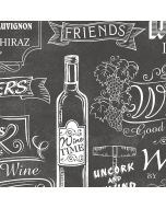 CK36631 Chalkboard Wallpaper Black CREATIVE KITCHENS Norwall Wallcovering