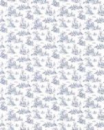 French Style Blue Toile Wallpaper CN24619 - Patton Norwall