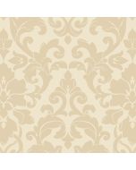 DS29713 Velvet Damask Wallpaper Beige, Cream Stripes & Damasks 3 Norwall Wallcovering