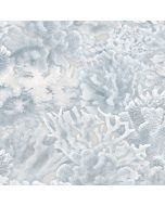 FH37502 Coral Wallpaper Light Blue, Blue Farmhouse Living Norwall Wallcovering