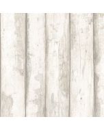 FH37535 Log Cabin Wallpaper Beige Farmhouse Living Norwall Wallcovering