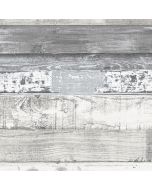 FH37554 Beachwood Wallpaper White, Blue, Grey, Dove Farmhouse Living Norwall Wallcovering