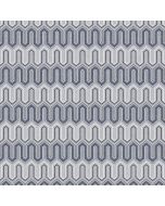 GX37611 Zig Zag Wallpaper Navy, Grey, Midnight Blue GeometriX Norwall Wallcovering