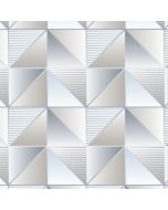 GX37634 Cubist Wallpaper Blue, Grey, Sea GeometriX Norwall Wallcovering