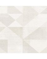 GX37653 Silk Screen Geometric Wallpaper Beige GeometriX Norwall Wallcovering