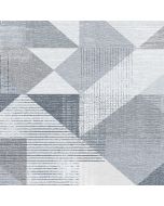 GX37654 Silk Screen Geometric Wallpaper Navy, Grey GeometriX Norwall Wallcovering