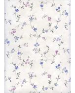 Textured Lilac and Rose Flower Wallpaper