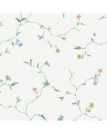 KE29903 Small Trail Wallpaper Green, Blue, Yellow Kitchen Elements Norwall Wallcovering