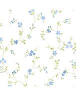 KE29908 Seed Trail Wallpaper Blue, Green Kitchen Elements Norwall Wallcovering