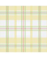 KE29911 Plaid Wallpaper Yellow, Green, Red Kitchen Elements Norwall Wallcovering