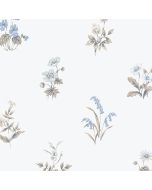 KE29936 Garden Spot Wallpaper Blue, Beige Kitchen Elements Norwall Wallcovering