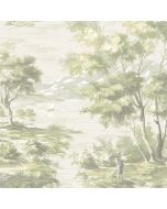 MH36515 La Campagne Wallpaper Green Manor House Norwall Wallcovering