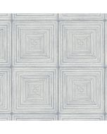 MH36524 Parquet Wallpaper Blue, Ivory Manor House Norwall Wallcovering