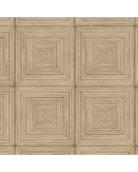MH36528 Parquet Wallpaper Ochre, Brown Manor House Norwall Wallcovering