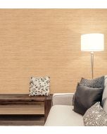 NT33704 Grasscloth Wallpaper Oche, Cream, Beige Wall Finishes Norwall Wallcovering