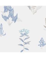 PA34231 Ferns Wallpaper Blue, Grey Paradise Norwall Wallcovering
