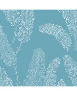 PA34255 Feather Wallpaper Aqua Paradise Norwall Wallcovering