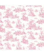 PP27801 Small Toile Wallpaper Pink Pretty Prints 4 Norwall Wallcovering