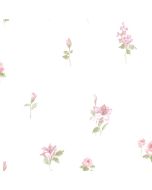 PP35522 Red Rose Spot Wallpaper Pink Pretty Prints 4 Norwall Wallcovering